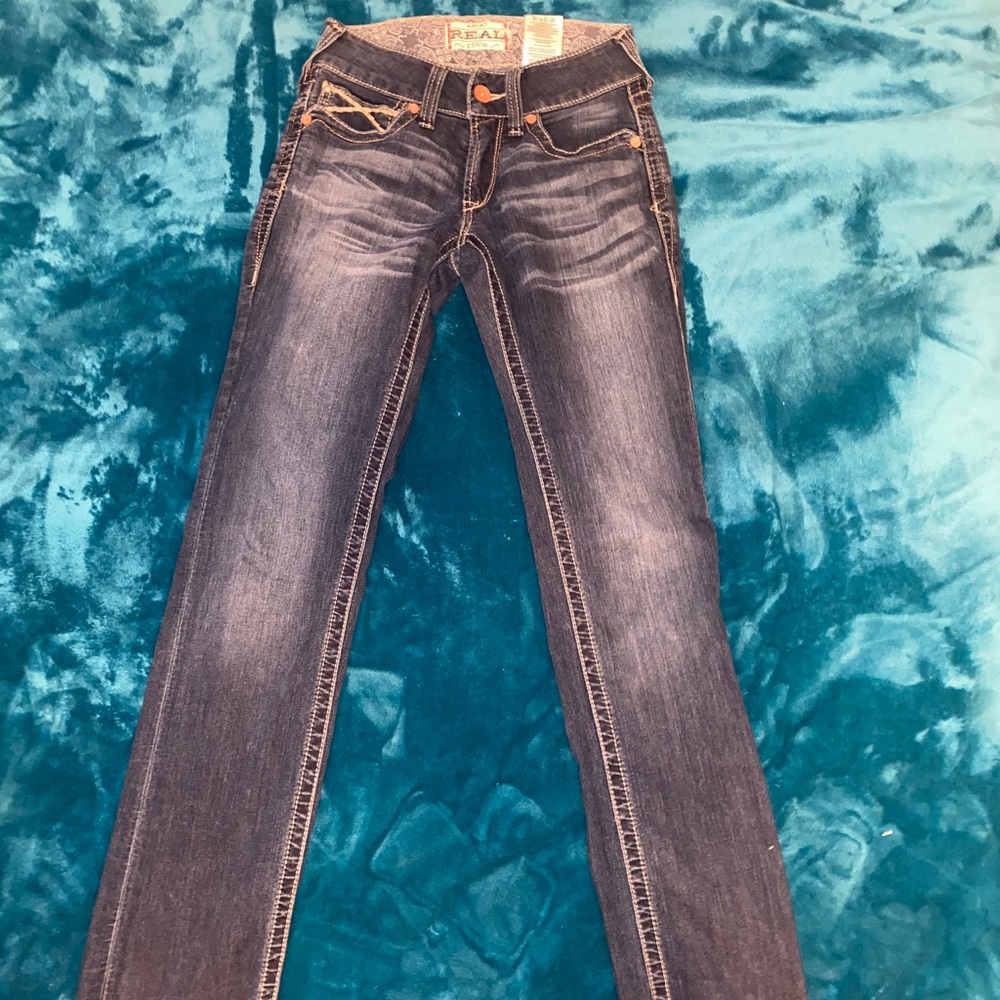*ARAIT Real Denim* size 26R Strait Leg Jeans